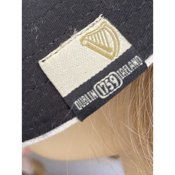 Vintage '95 Guinness Beer Extra Stout 1759 Baseball Cap Hat Black OS Stretch Fit - Picture 5 of 12